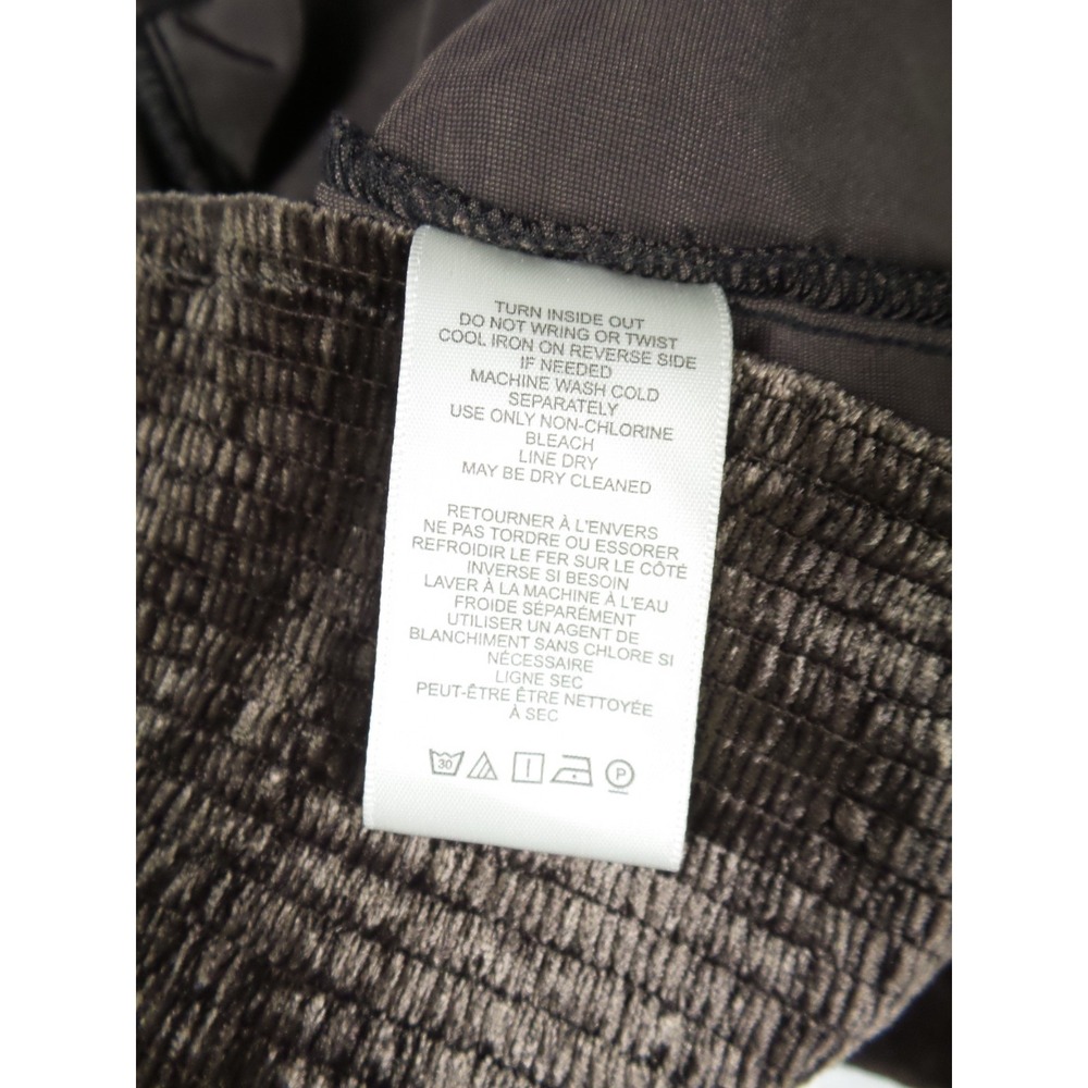 Free People Top Womens Size Small Brown Bridgette Velvet Long Sleeve Corset NWT - Picture 10 of 10